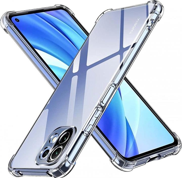 Screenguard Xiaomi 11 Lite 5G NE Case Crystal Soft Airbag Bumper (Xiaomi 11 Lite 5G NE)