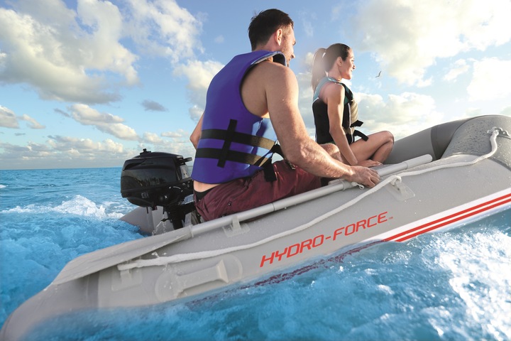 Produktbild Bestway inflatable pontoon 280 x 152 x 42 cm 65047 (196 cm, 3 Pers.)