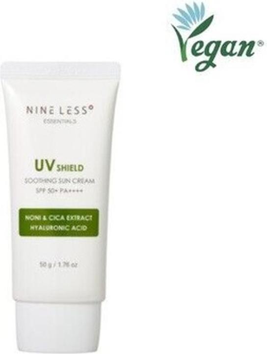 Nineless Nine Less Essentials UV Shield Soothing Sun Cream 50g (Sonnencreme, 50 g)