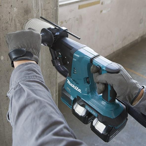 Produktbild Makita DRILL AND ASSESSMENT HAMMER SDS-PLUS 2x18V 2.9J WITHOUT BATTERIES AND CHARGER + HOLDER DHR281 (Akkubetrieb)