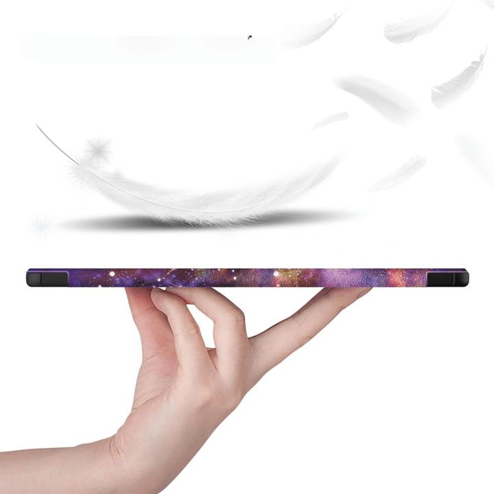 Actual product image Cover-Discount Galaxy Tab S9+ - Tri-fold Smart Case Universe (Galaxy Tab S9+, Galaxy Tab S10+)