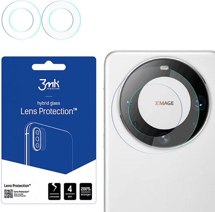 3MK Lens Protect Huawei Mate 60 Pro Ochrona na obiektyw aparatu 4szt (1 Stück, Huawei Mate 60 Pro)