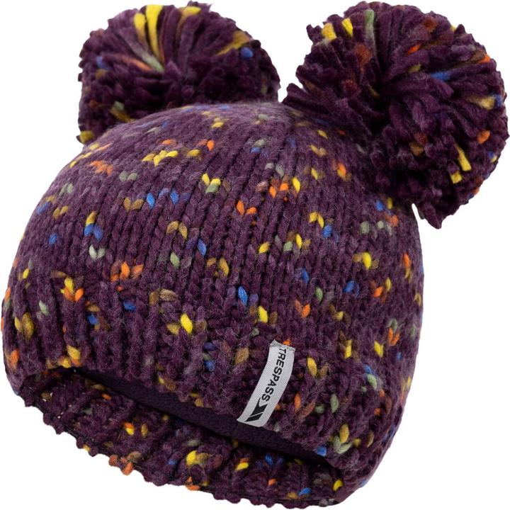 Actual product image Trespass Childrens/Kids Ted Pom Pom Beanie (134/140)