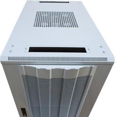 Produktbild Triton 19 Schrank 22HE B600 / T1000mm *lichtgrau* perf. Blechtüre (22 HE, 19 Zoll Rack)