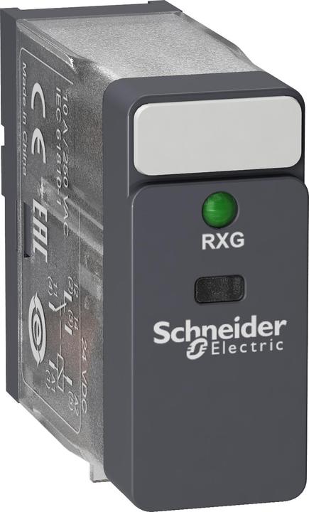 Actual product image Schneider Electric Relay 1CO 10A 24VDC w LED