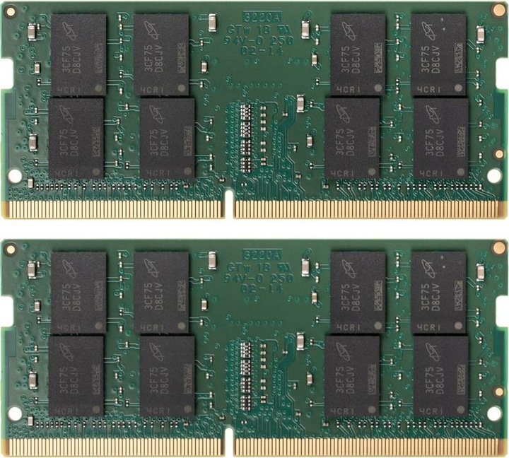 Actual product image Crucial Laptop Memory (2 x 32GB, 3200 MHz, DDR4-RAM, SO-DIMM)
