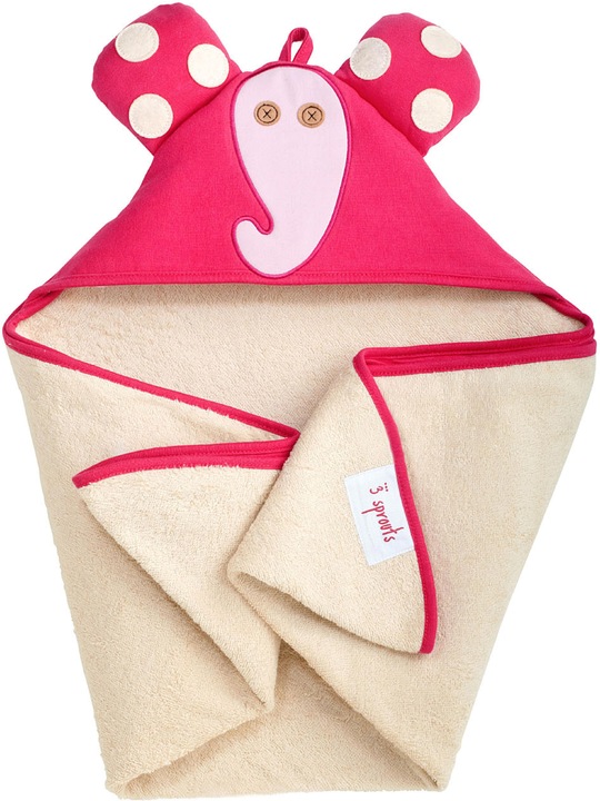 Produktbild 3 Sprouts Badetuch mit Kapuze Elefant