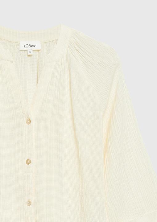 Produktbild s.Oliver Semitransparente Bluse mit Struktur (46)