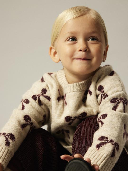 Produktbild Name it Schleifen-Detail Strickpullover (98)