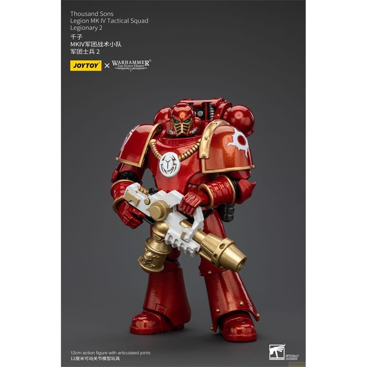 Joy Toy Warhammer The Horus Heresy Actionfigur 1/18 Thousand Sons Legion MK IV Tactical Squad Legionary 2 12