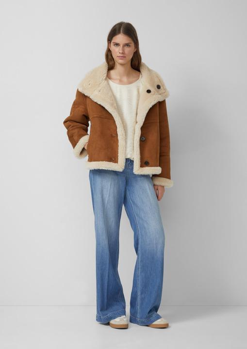 Immagine prodotto s.Oliver Bluse Glänzende Bluse im O-Shape (40)