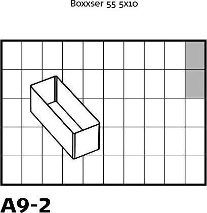 Actual product image Raaco Compartment insert 55 8xA9-2