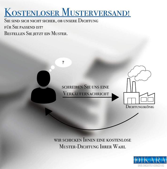 Produktbild Dikara Stahlzargendichtung