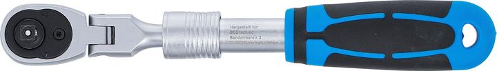 Immagine prodotto BGS Cricchetto reversibile, estensibile, angolato | Uscita quadrata esterna 6,3 mm (1/4") | 210 - 250 mm (1/4")