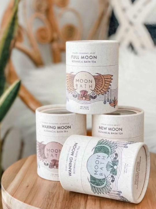 Actual product image Moon Bath Badetee Full Lunar Set (303 ml, Bath salts)