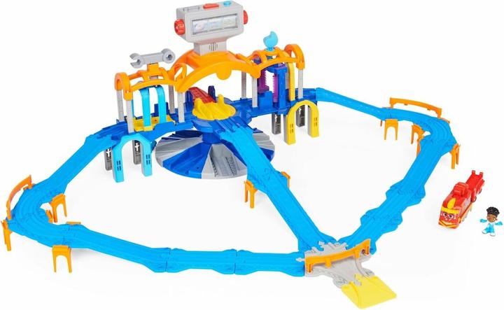 Actual product image Spin Master Mighty Express Mission Station Track