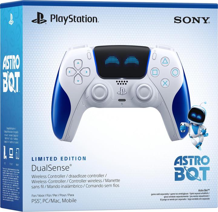 Immagine prodotto Sony DualSense Wireless-Controller – Astro Bot Joyful Limited Edition (PS5)