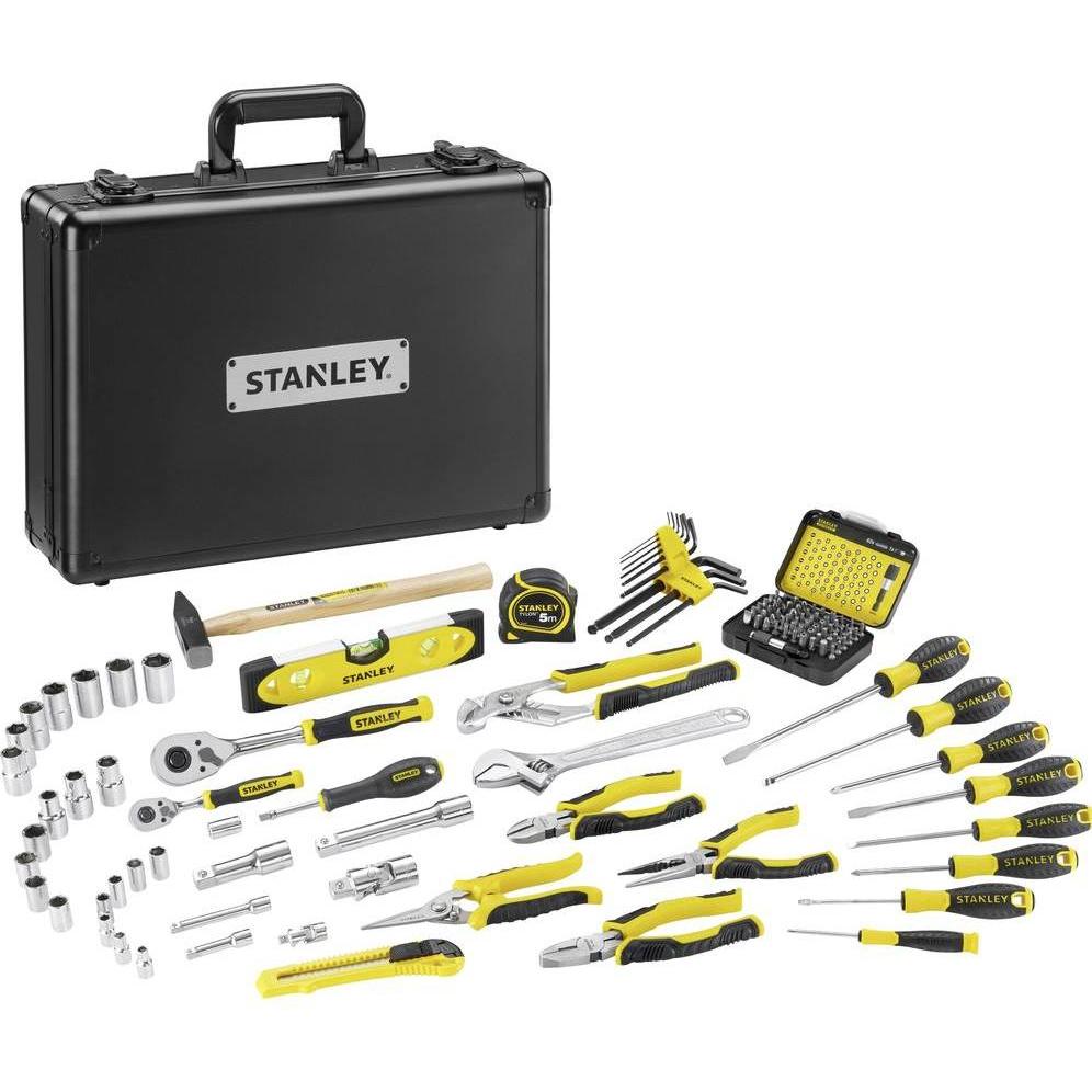 DeWalt, Werkzeugkoffer, Universal-Werkzeugsortiment im Aluminiumkoffer, 119-tlg. (119 Teile)