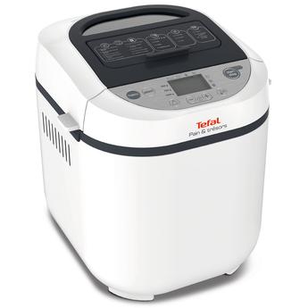 Tefal PF250135, Macchina per pane, Nero, Bianco