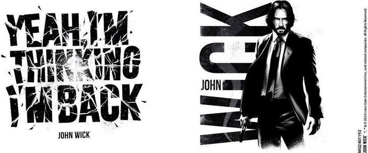Actual product image John Wick Yeah I'm Thinking I'm Back Mug (325 ml)