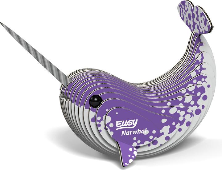Actual product image Fat Brain Toys Narwhal 3D Puzzle