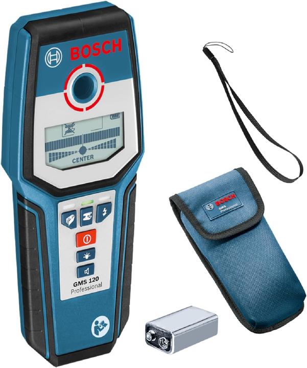 Bosch Professional Digitales Ortungsgerät GMS 120 (Detektion bis 120 mm)