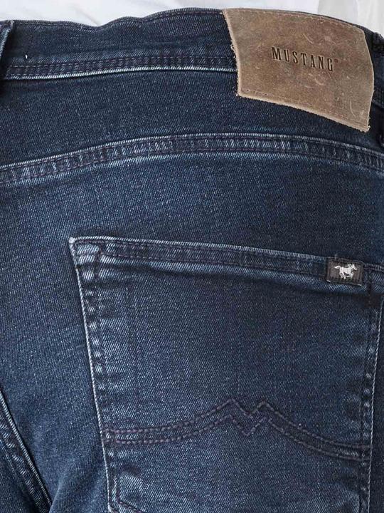 Actual product image Mustang Mid Rise Orlando Jeans Slim Fit Blue Black (W32/L30)
