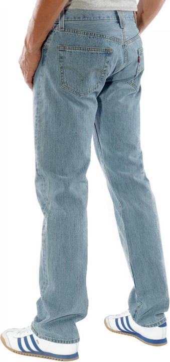 Actual product image Levis 501 jeans light stonewash (W33/L34)