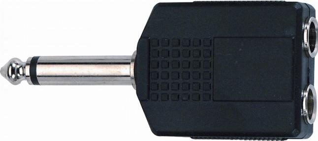 Produktbild Quik Lok AD/72 TS Mono 6.3/2x Klinke TS Mono 6.3 Adapter (Klinkenadapter)
