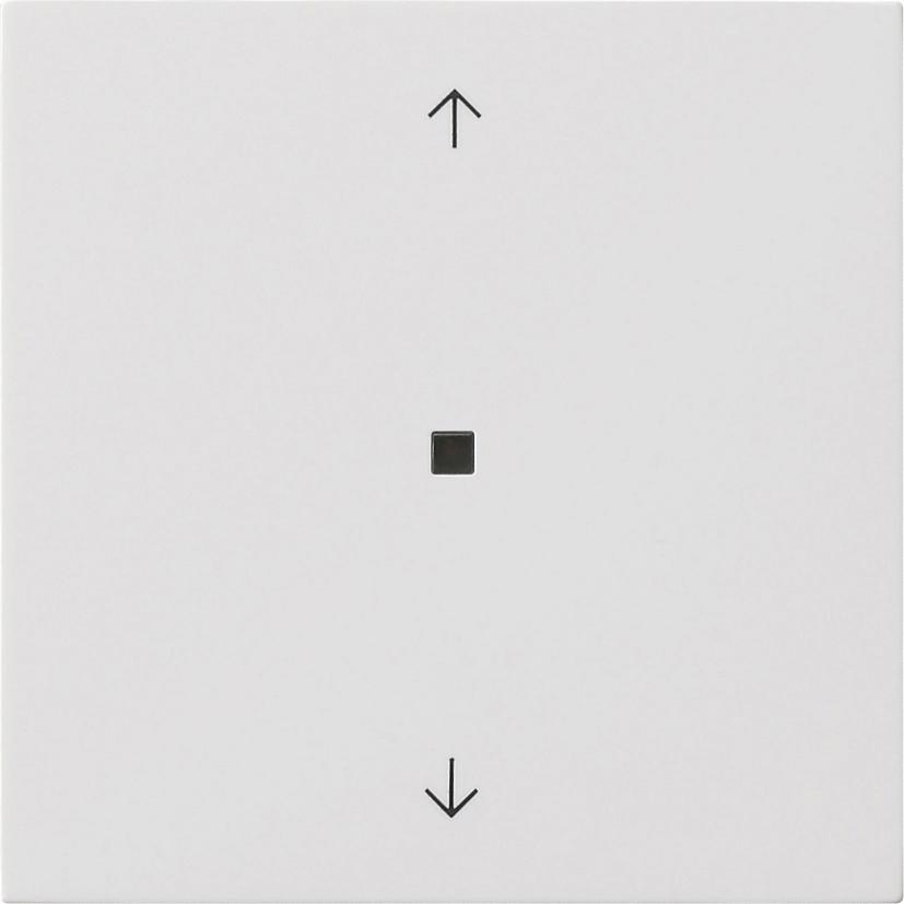 Gira 5105112, Taster + Schalter, Weiss