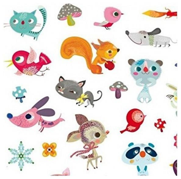 Immagine prodotto Djeco Adesivi Piccoli Amici