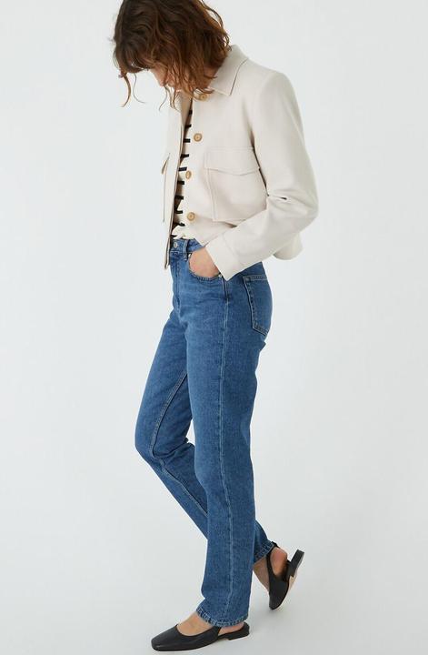 Actual product image La Redoute Collections Short jacket with button fastening (32)