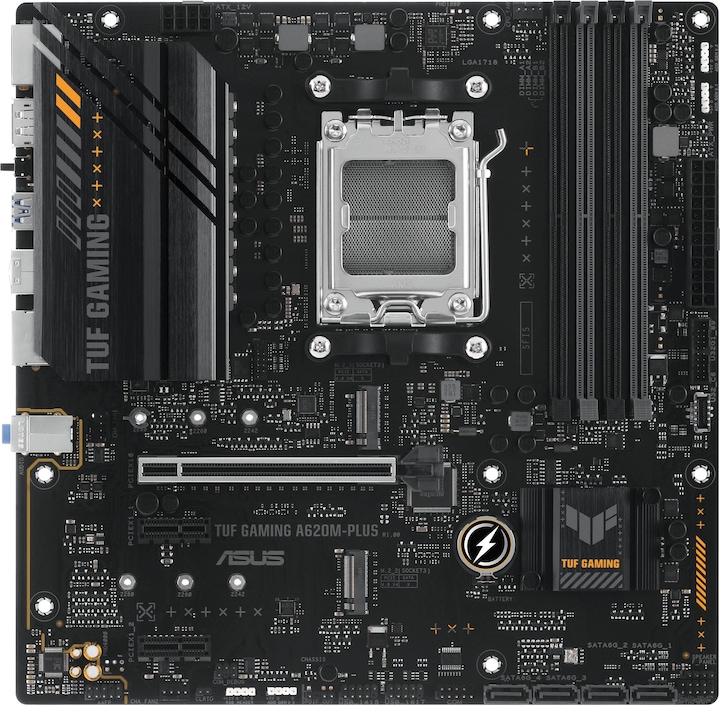 Produktbild ASUS TUF GAMING A620M-PLUS (AM5, AMD A620, mATX)