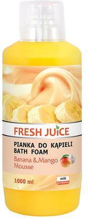 Produktbild Fresh Juice Banana And Mango Bath Foam 1000 Ml (1000 ml, Badeperlen)