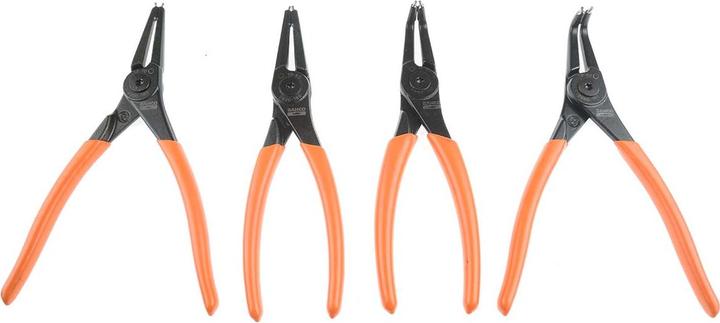 Produktbild Bahco Zangen-Satz für Innen- und Aussensicherungsringe - 4-teilig (260 mm)