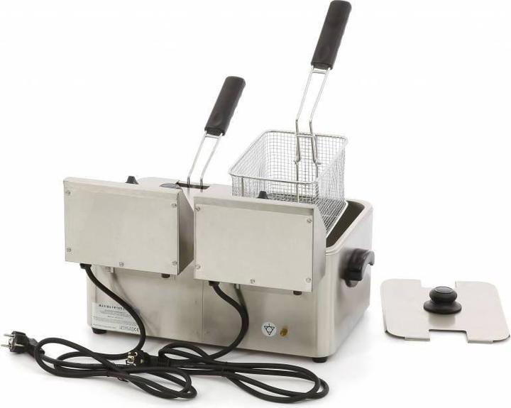 Produktbild Maxima Deep fryer 2x 4 L 2 Baskets up to 2 kg Fries