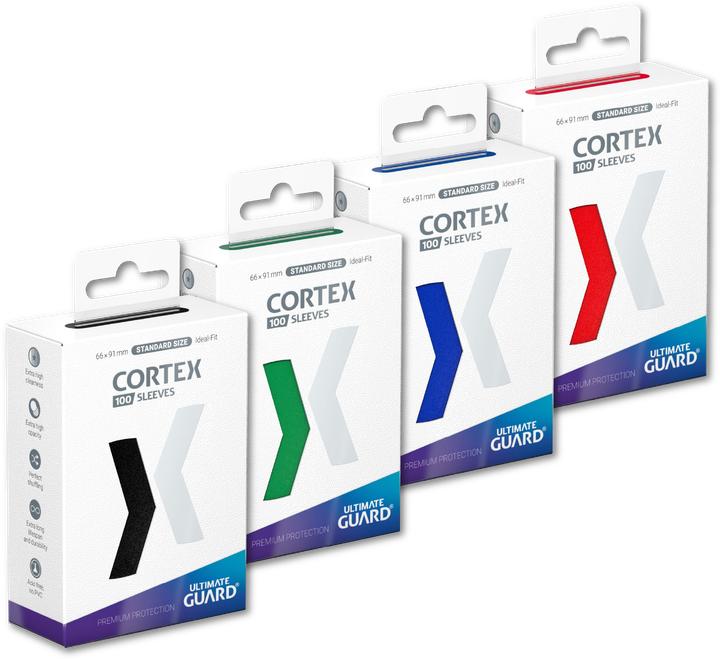 Productafbeelding Ultimate Guard 100 pochettes Cortex Sleeves taille standard Matte Yellow