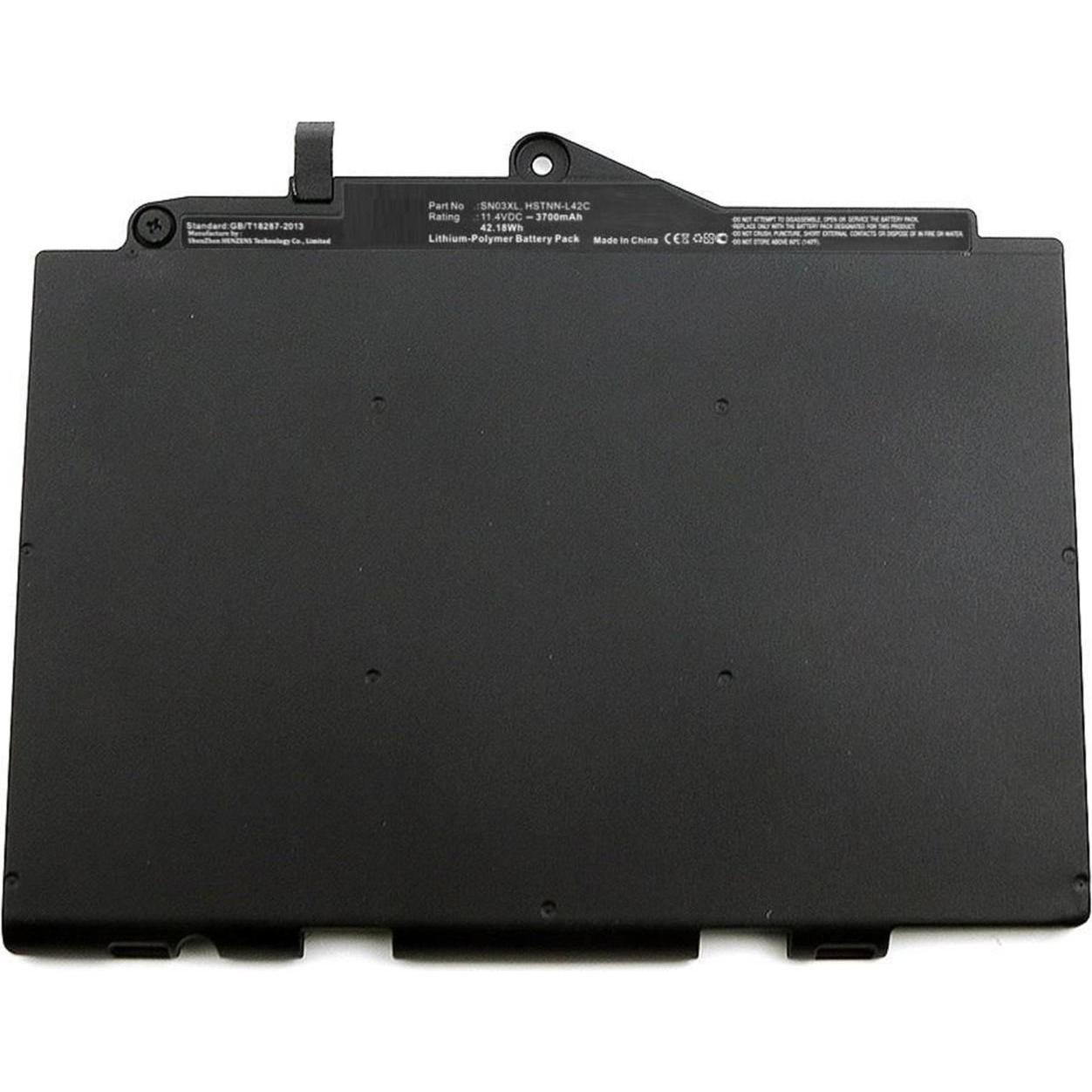 CoreParts MBXHP-BA0162 (1 Cella, 3700 mAh), Batteria per notebook, Nero