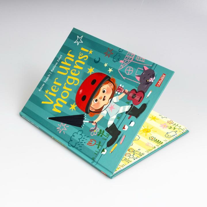 Actual product image Vier Uhr morgens! (Katrin Topsch, German)