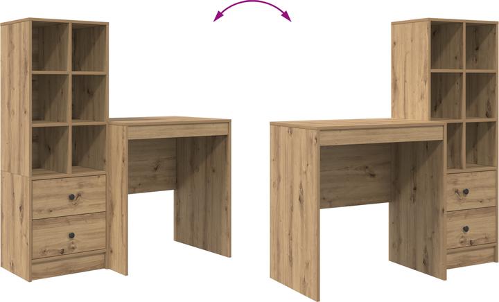 Produktbild vidaXL Schreibtisch (50 x 115.50 x 127 cm)