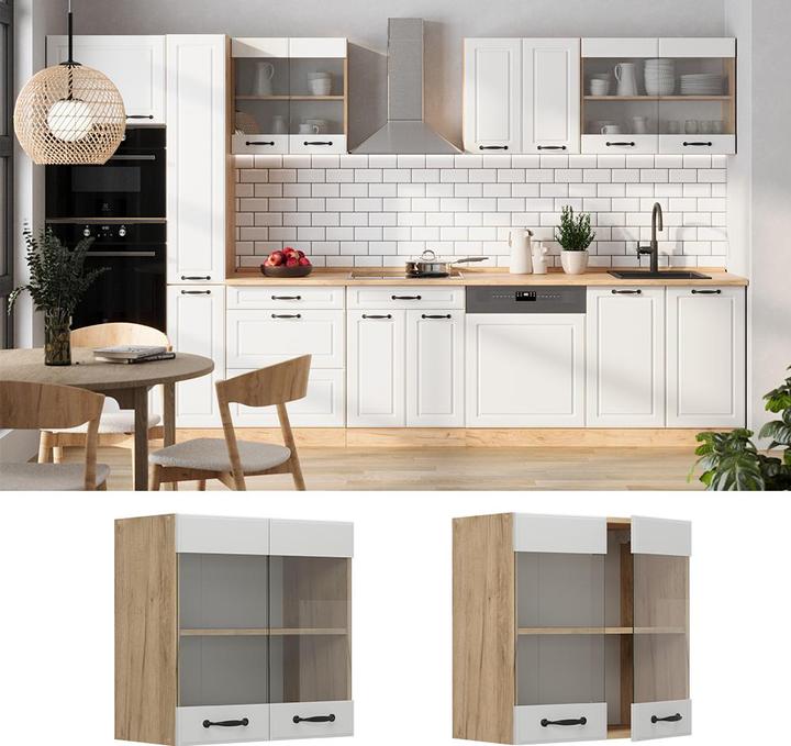 Immagine prodotto Vicco Küchenglashängeschrank R-Line (60 x 31 x 60 cm)