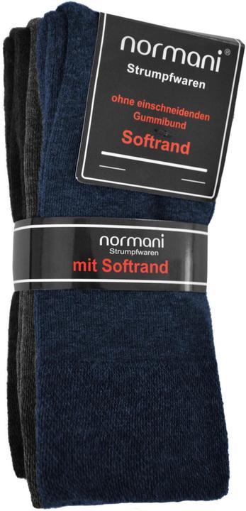 Produktbild Normani 6 Paar Komfortsocken mit Softrand (6er Pack, 43 - 46)
