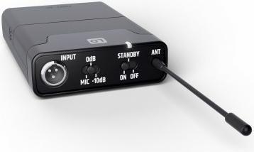 Actual product image LD Systems ANNY® 10 HBH 2 B5 - 10" mobile Bluetooth® PA speaker with rechargeable battery, mixer, 1x wireless (Active)