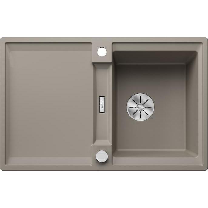 Blanco, Spülbecken, ADIRA 45 S SILGRANIT tartufo Einbauart: Einbau von Oben reversibel mit Ablauffernbedi (78 cm, 50 cm)