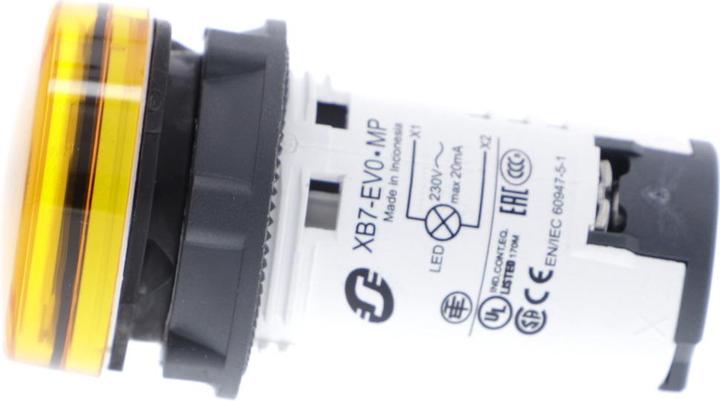 Produktbild Schneider Electric PILOT LIGHT - LED - Orange - 230v
