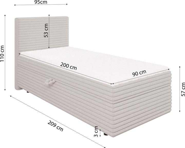 Actual product image Ropez Loret (90 x 200 cm)