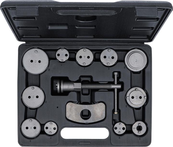 Actual product image BGS Brake Piston Reset Tool Set 13 pcs.