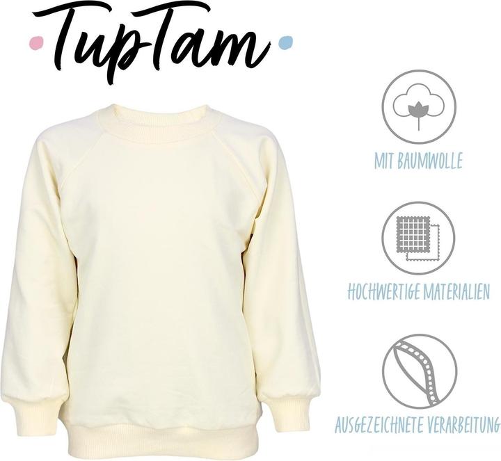 Image du produit TupTam Sweatshirt Bio-Baumwolle (104, 98)