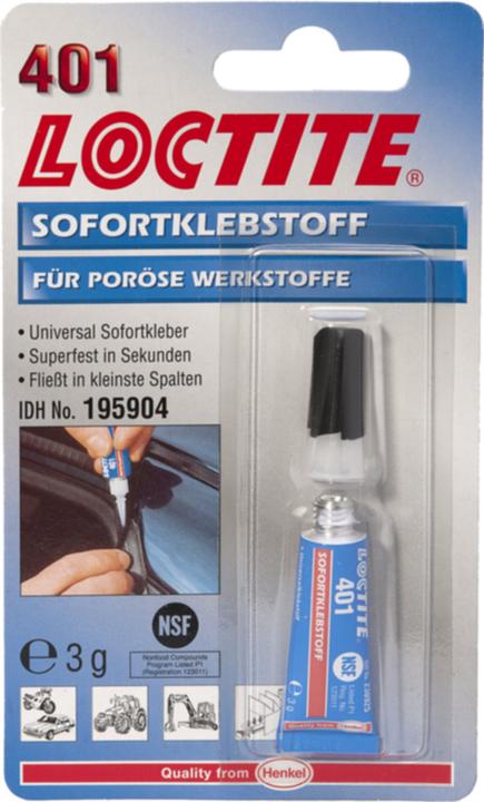 Loctite 401 (3 g, 30 ml)