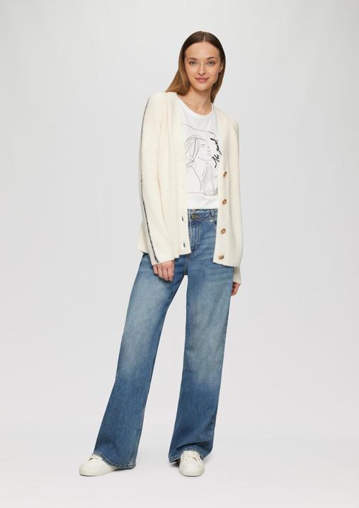 Immagine prodotto S.Oliver T-Shirt T-Shirt mit Stickerei-Artwork (32)